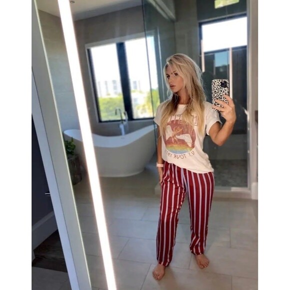 Rent The Runway Sweet Baby Jamie striped lined designer RTR bougie sexy soft - Picture 2 of 7